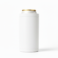 Premium 4-in-1 Can and Bottle Cooler in White on white background